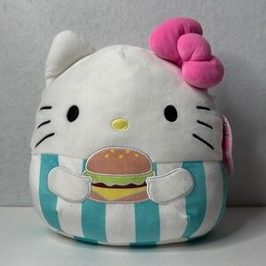 NWT Hello Kitty and Friends Burger Food Truck Sanrio Squishmallow Plushie 12"